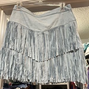 Women’s fringe skirt